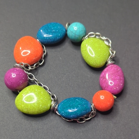 Jewelry - Colorful Stone Beaded Bracelet